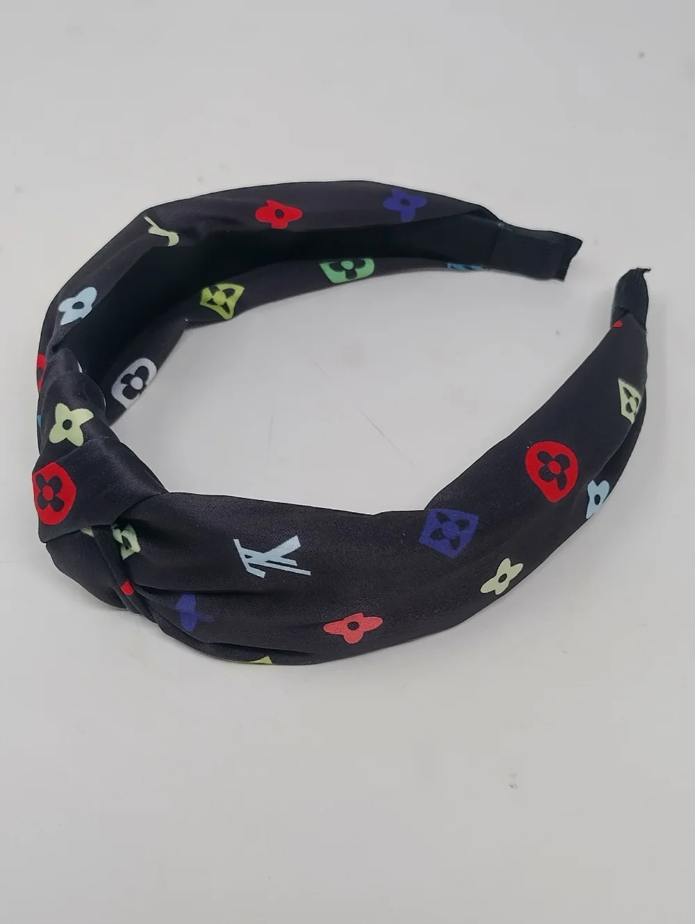 LV Logo Knot Headband